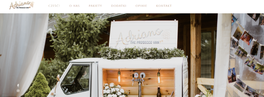Adriano – The Prosecco Van, rebranding i kierunek marki