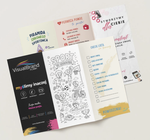 Visual Brand Cup, materiały eventowe i drukowane