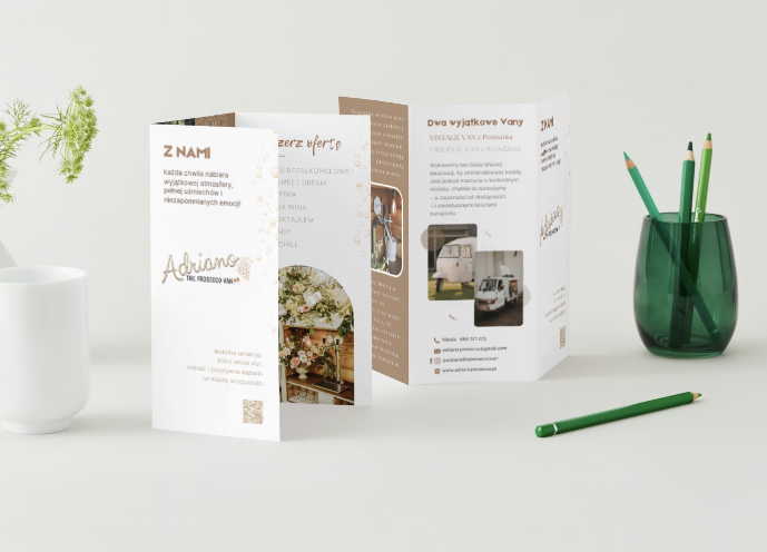Adriano Van — materiały reklamowe