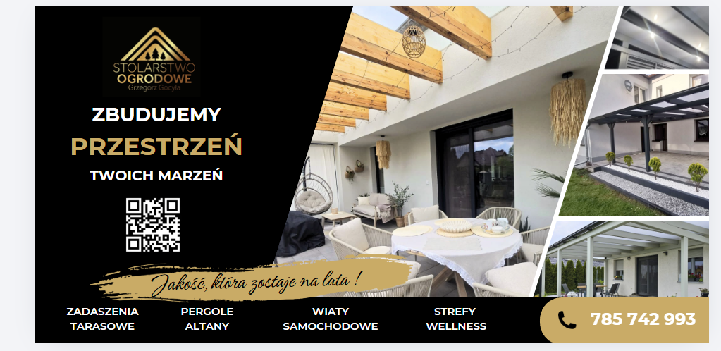 Materiały reklamowe Stolarstwo Ogrodowe
